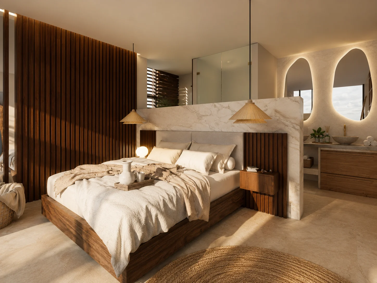 Dormitorio de Existence Cozumel