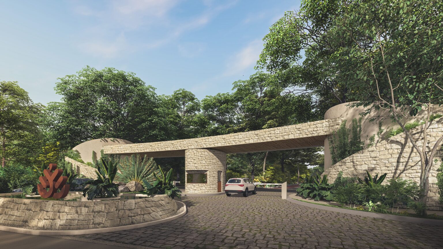 FACHADA FRONTAL _ FRONT FACADE