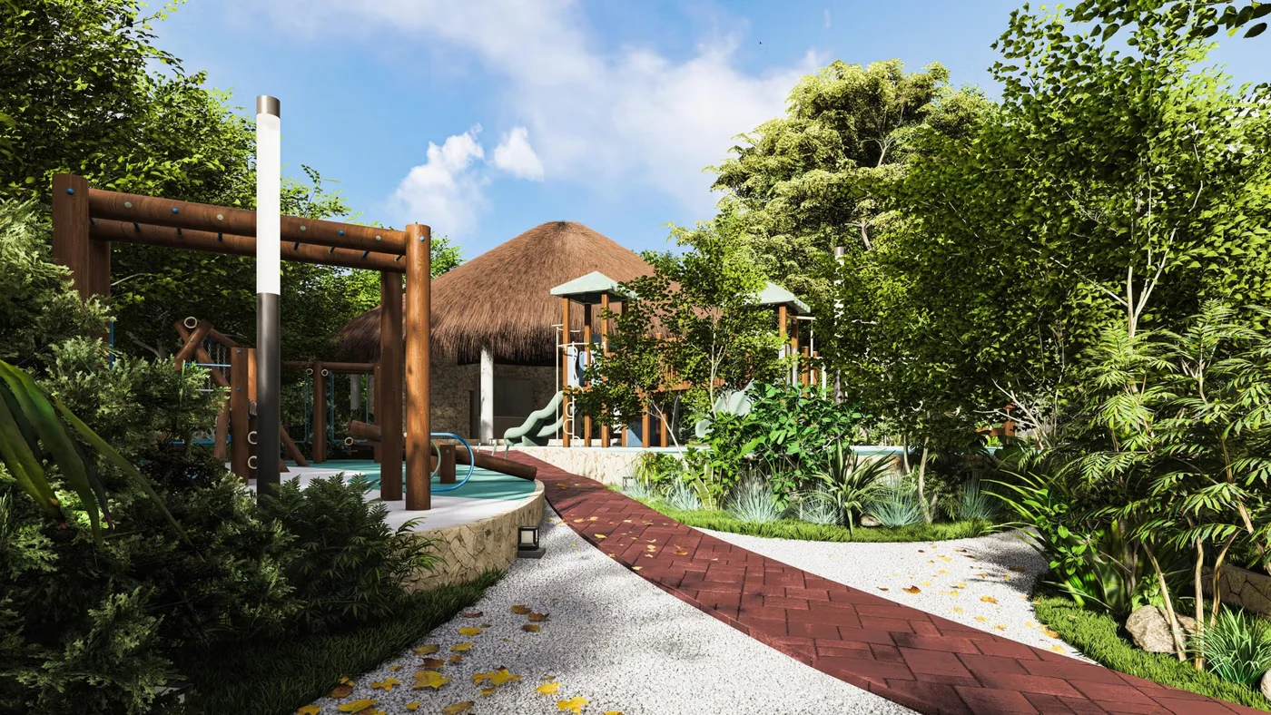 Áreas naturales dentro de Kuha Wellness Community