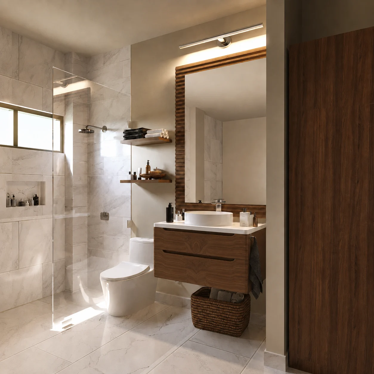 Baño de THEA Condos