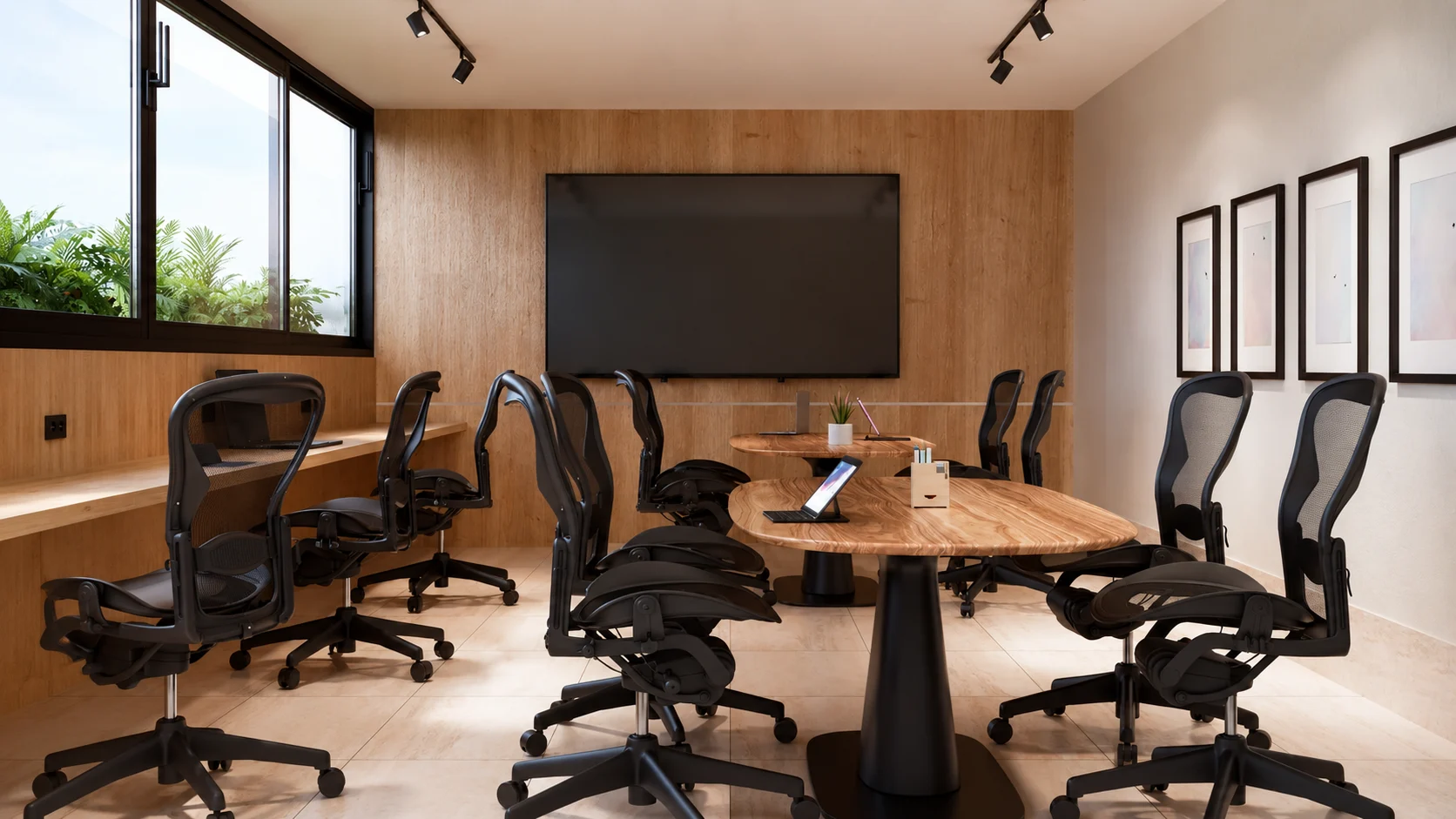 Coworking y recepción de Distrito Playa